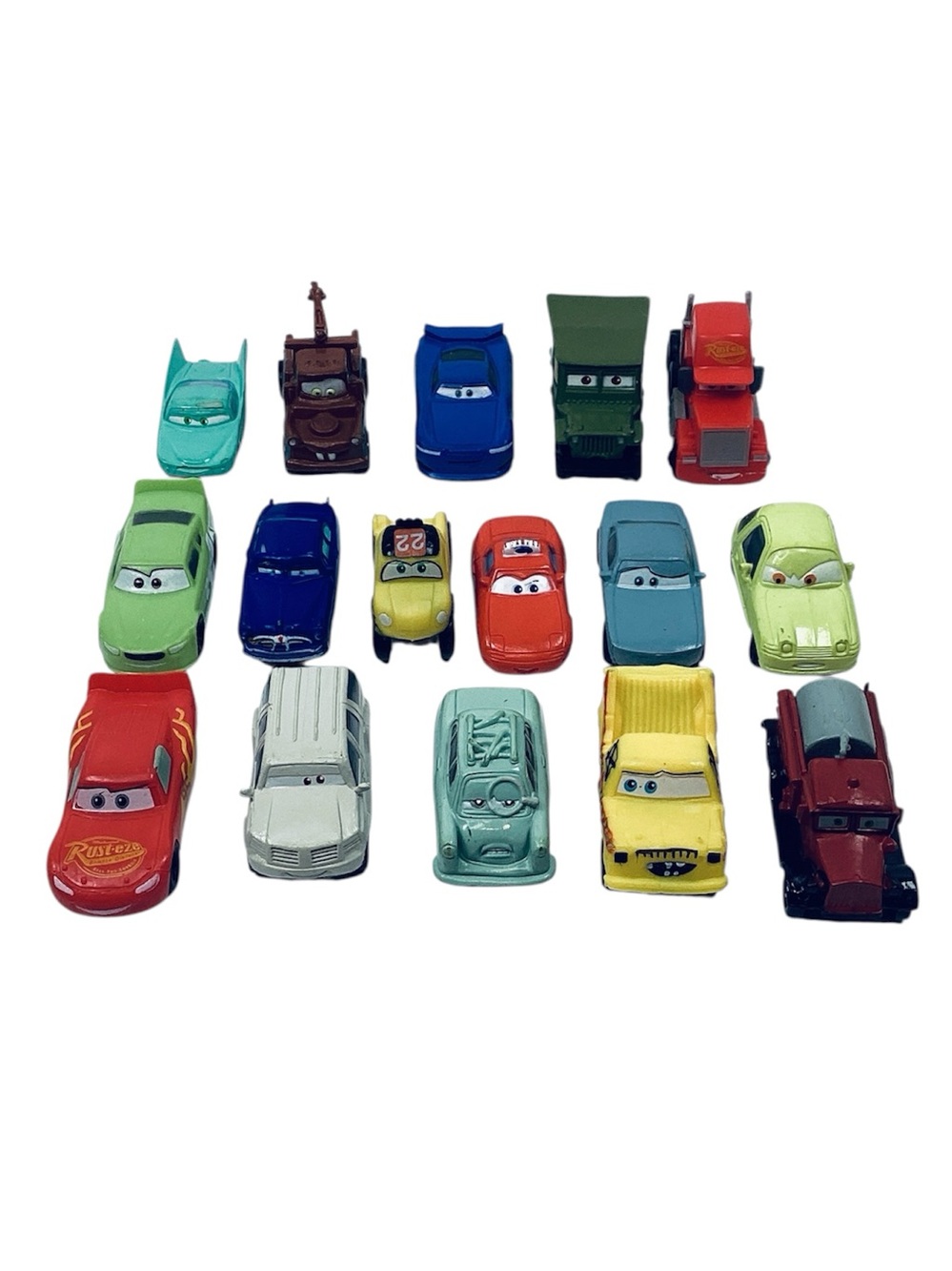 🐷 Disney Pixar Cars Toy Car Set - 16pc